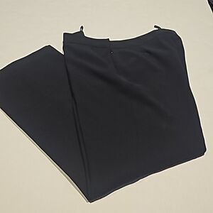 Jones studio black lined side zip cocktail pants size 12